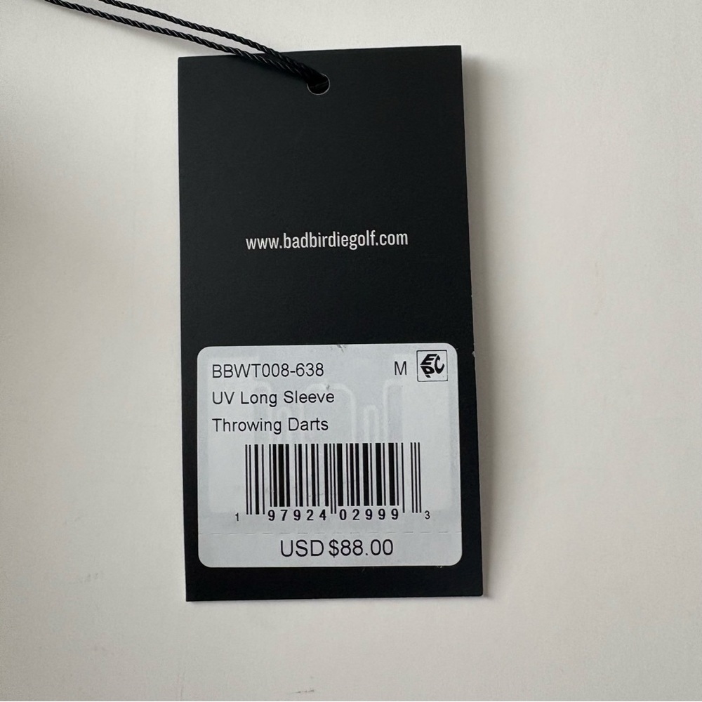 Women’s Bad Birdie Golf Blade UV Quarter Zip Pullover Medium NWT MSRP $88 - Picture 3 of 6